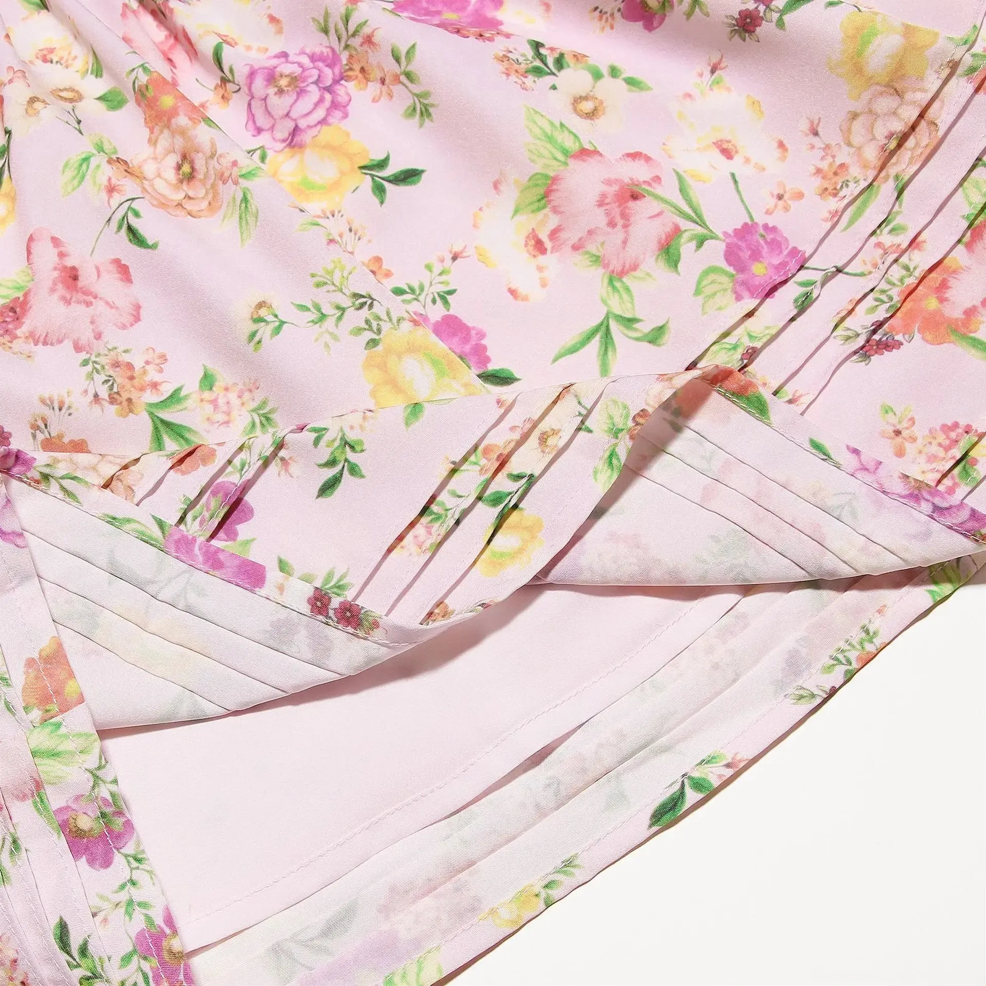 Summer Mini Floral Print Dress