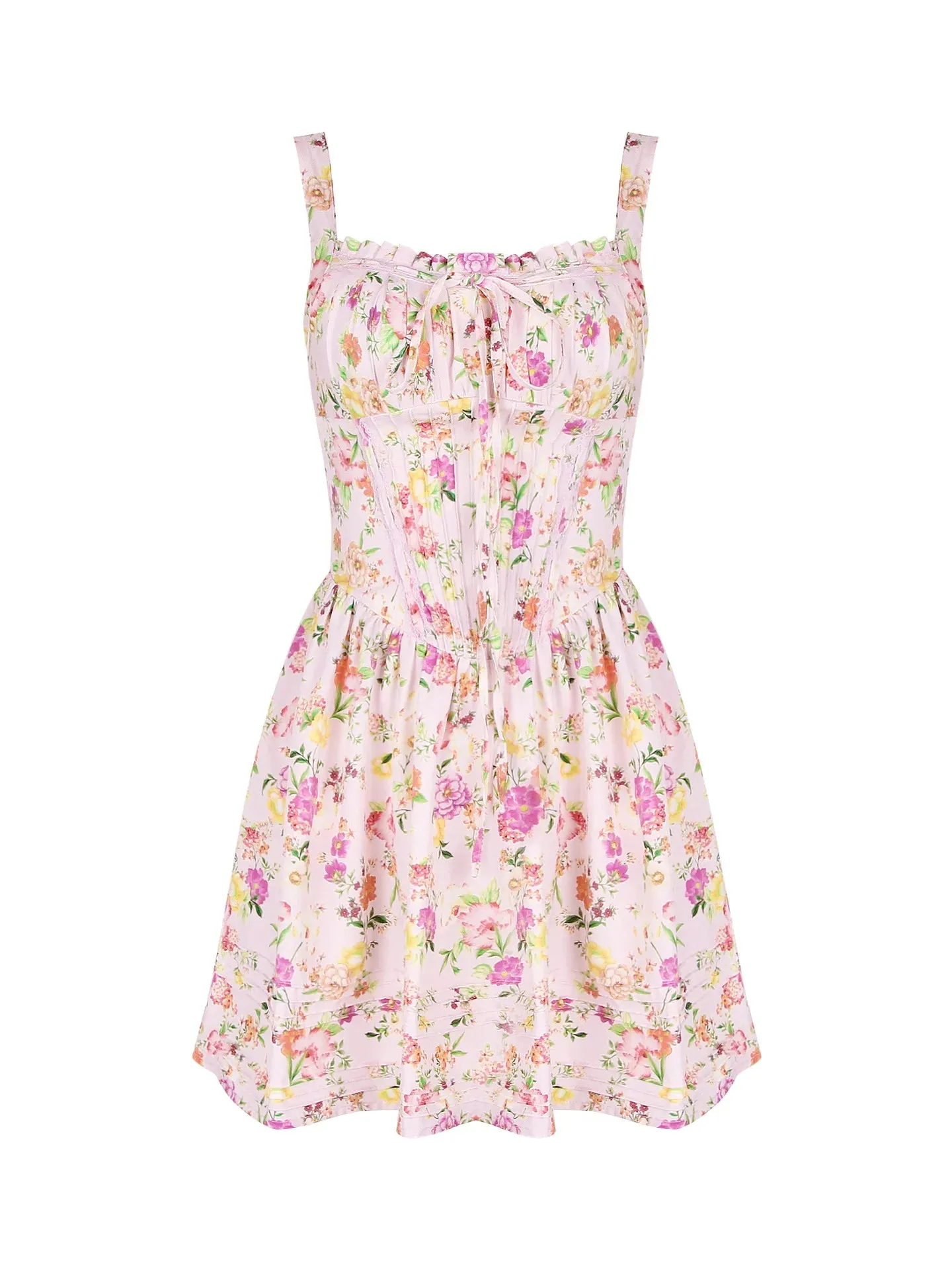 Summer Mini Floral Print Dress