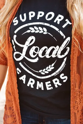SUPPORT LOCAL FARMERS - Graphic Tee