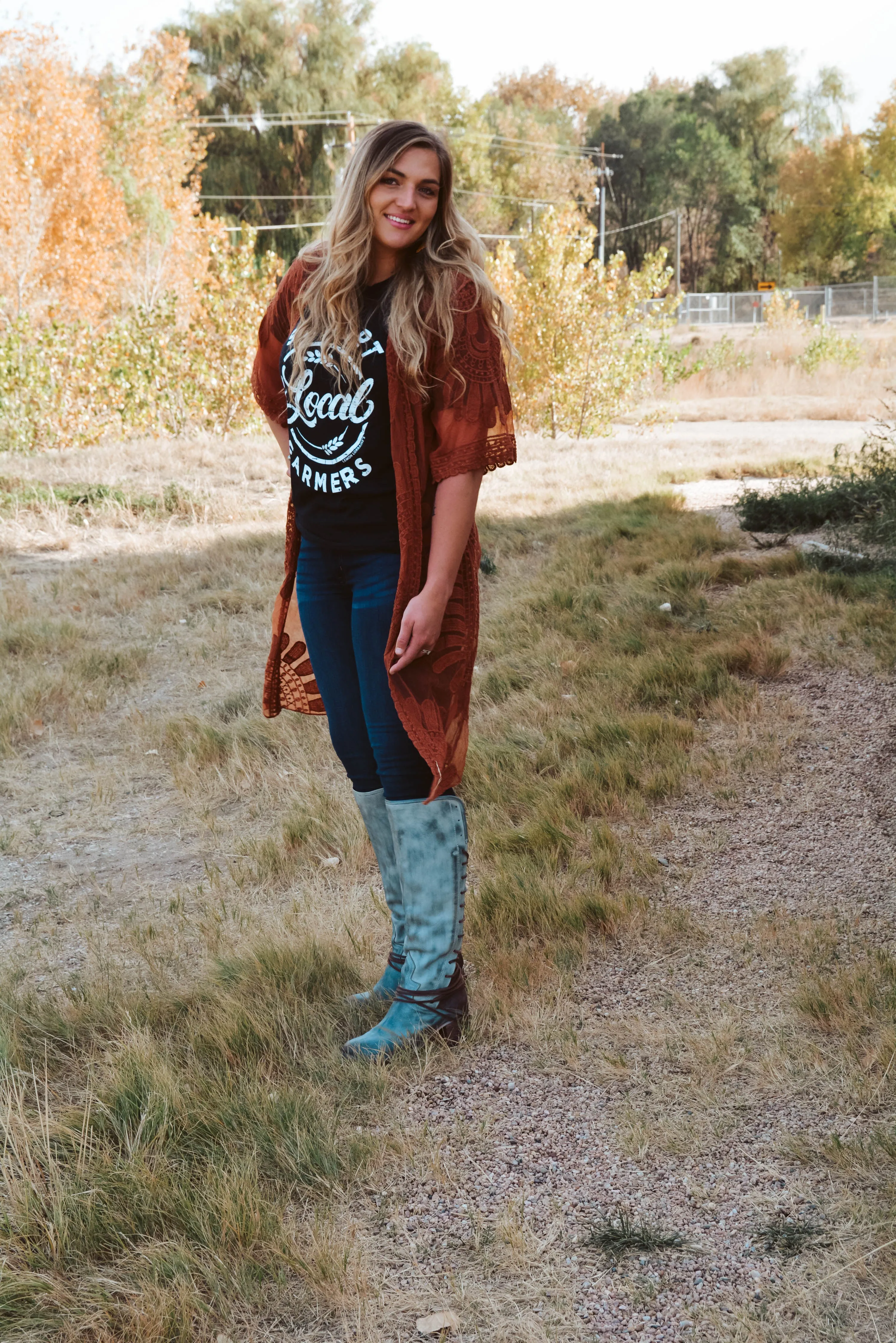 SUPPORT LOCAL FARMERS - Graphic Tee