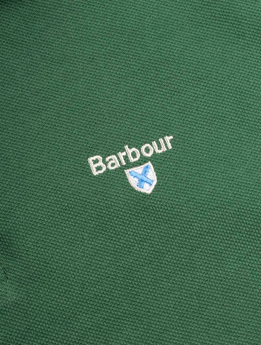 Tartan Cotton Polo Shirt Olive