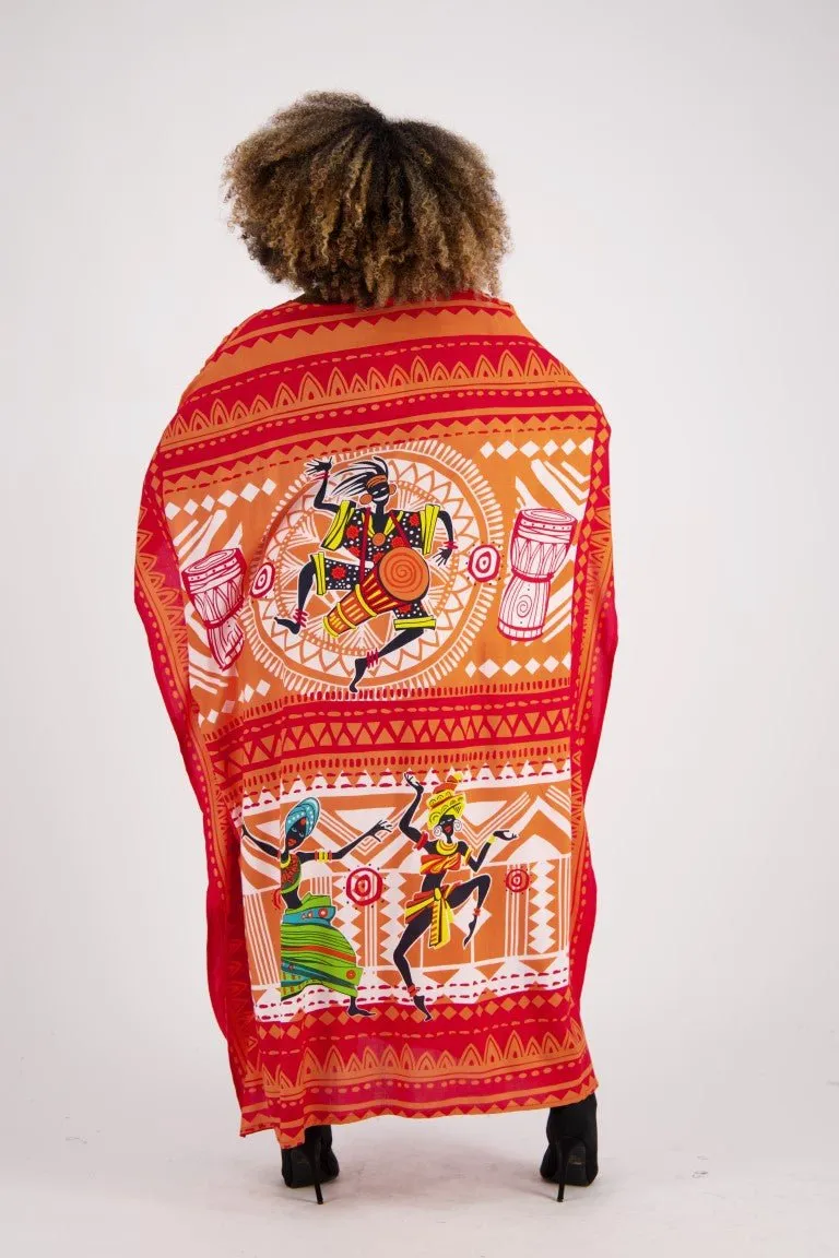Tribal Print Kaftan KAF-1044