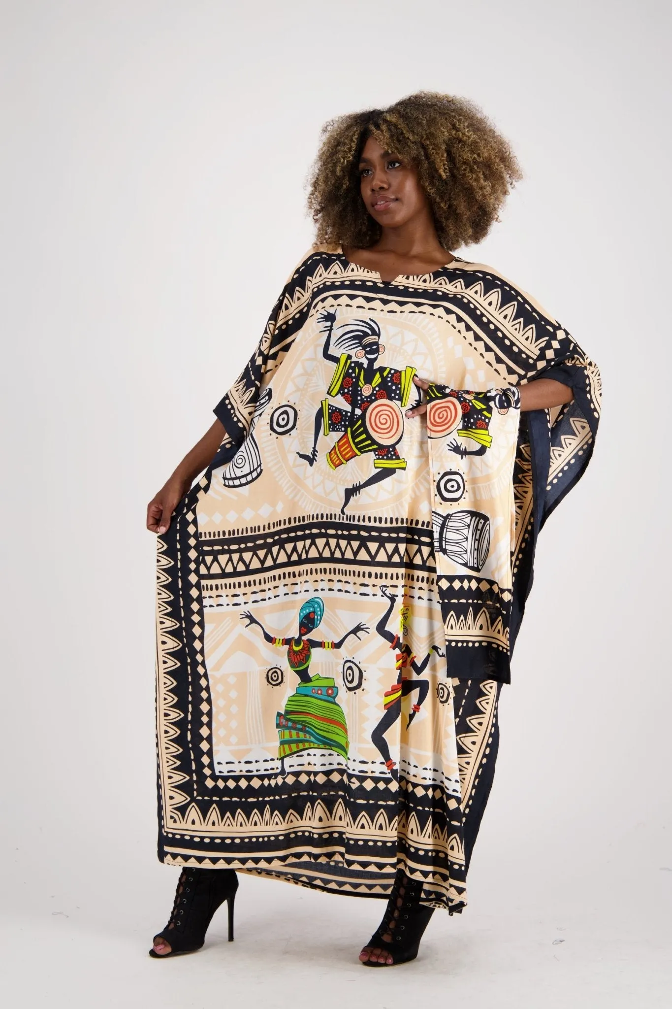 Tribal Print Kaftan KAF-1044