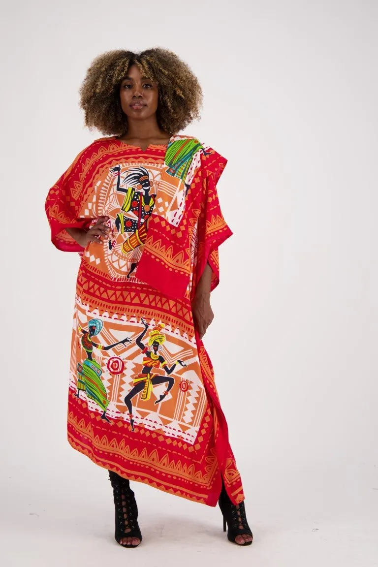 Tribal Print Kaftan KAF-1044