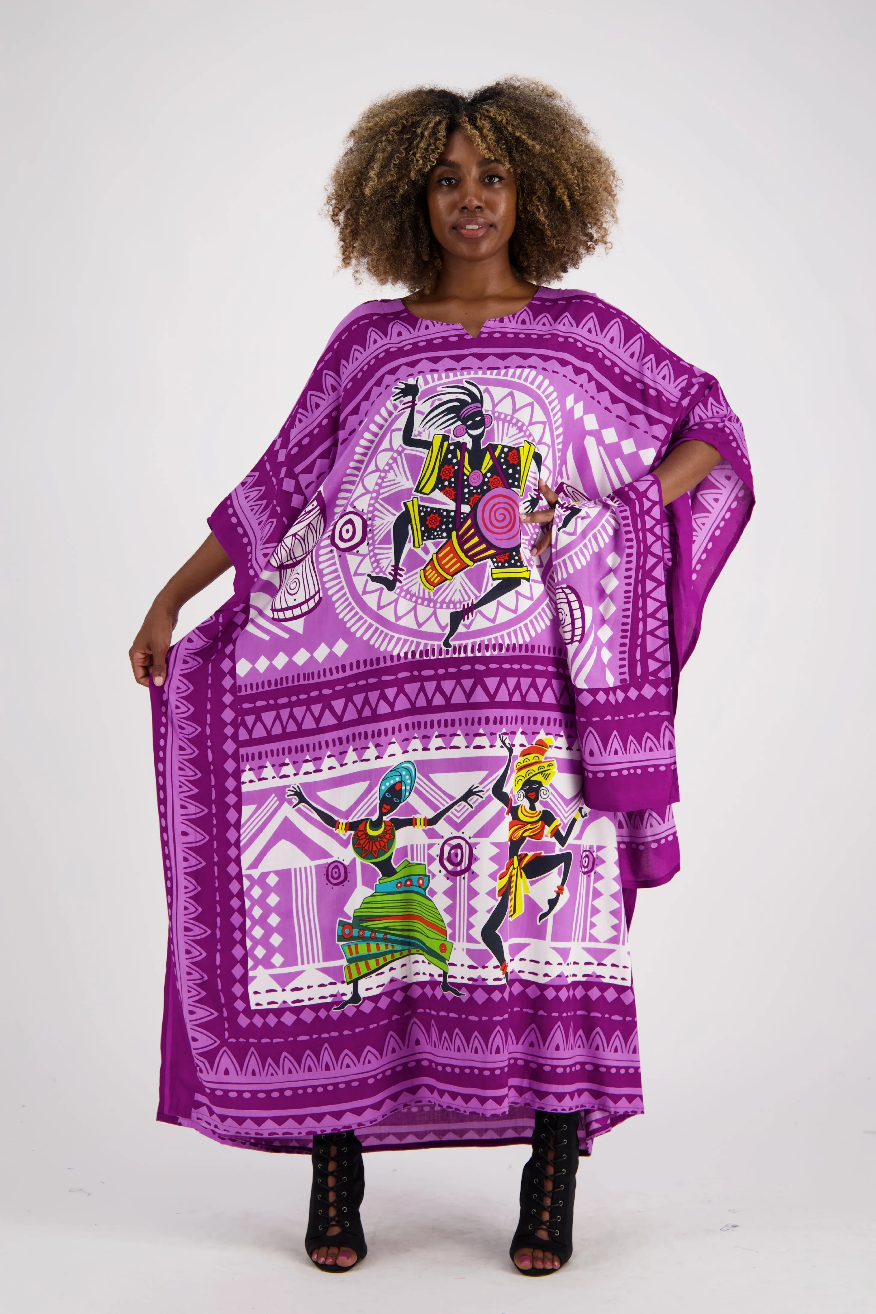 Tribal Print Kaftan KAF-1044