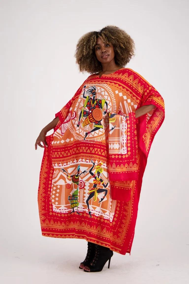 Tribal Print Kaftan KAF-1044