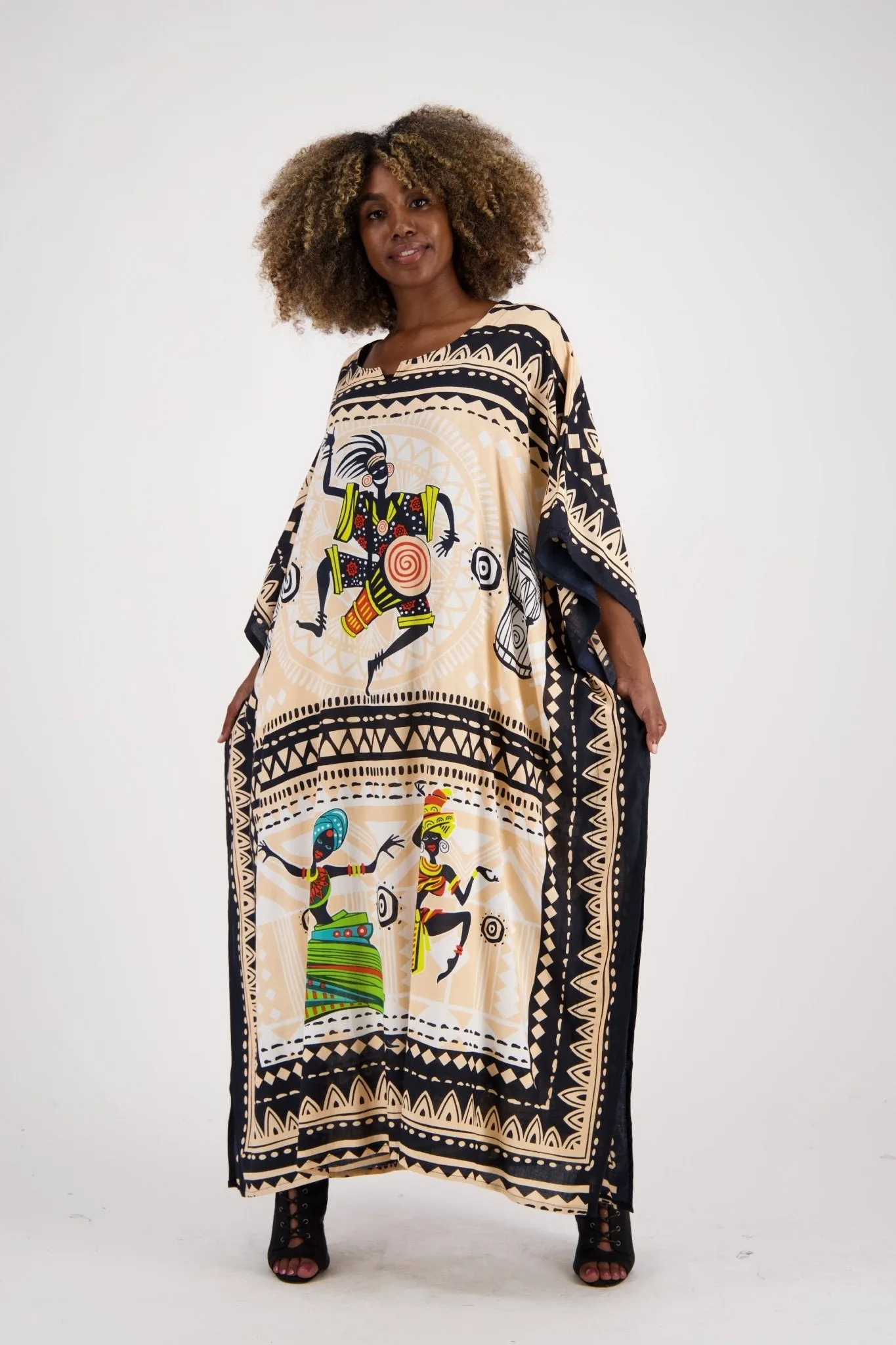 Tribal Print Kaftan KAF-1044