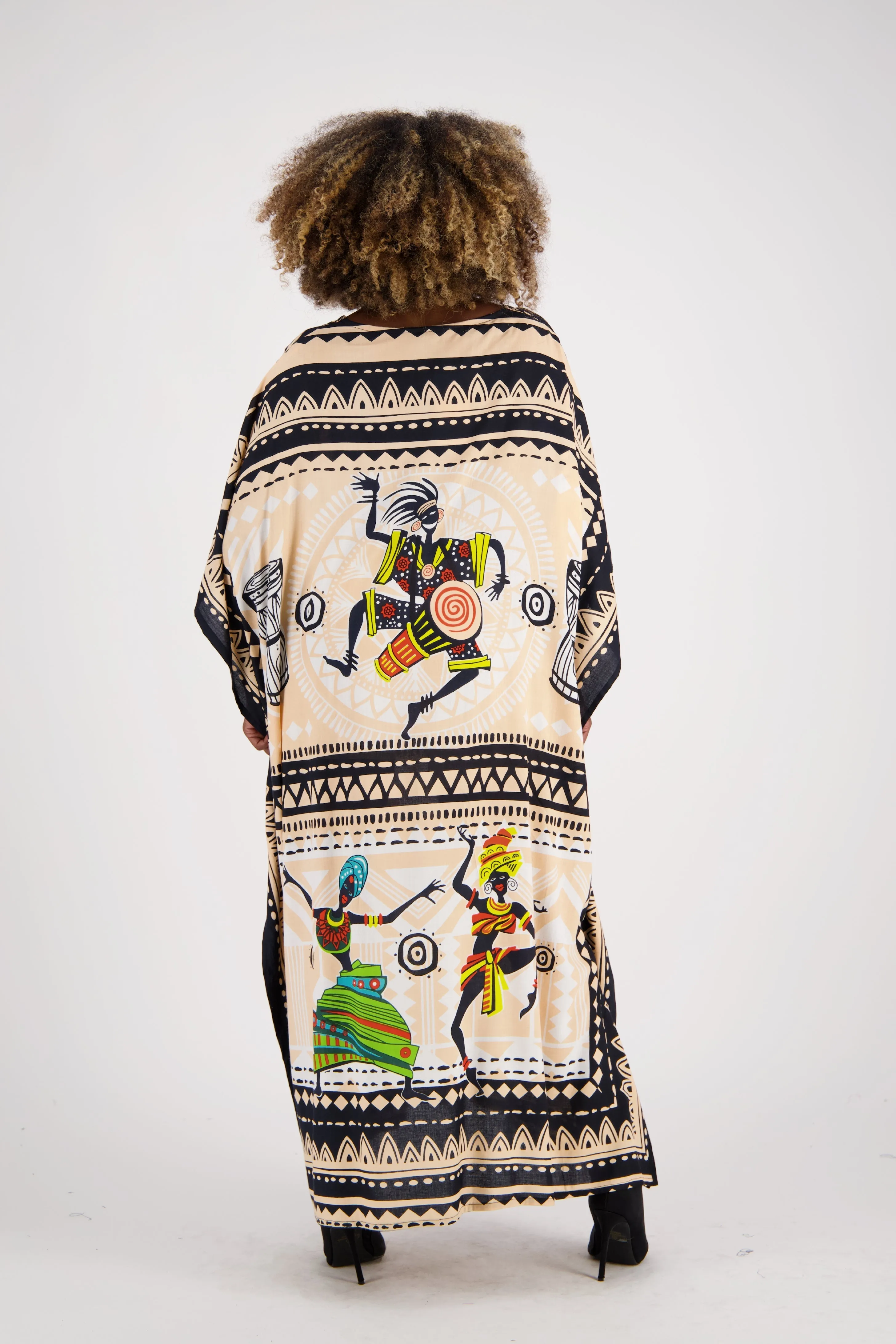 Tribal Print Kaftan KAF-1044
