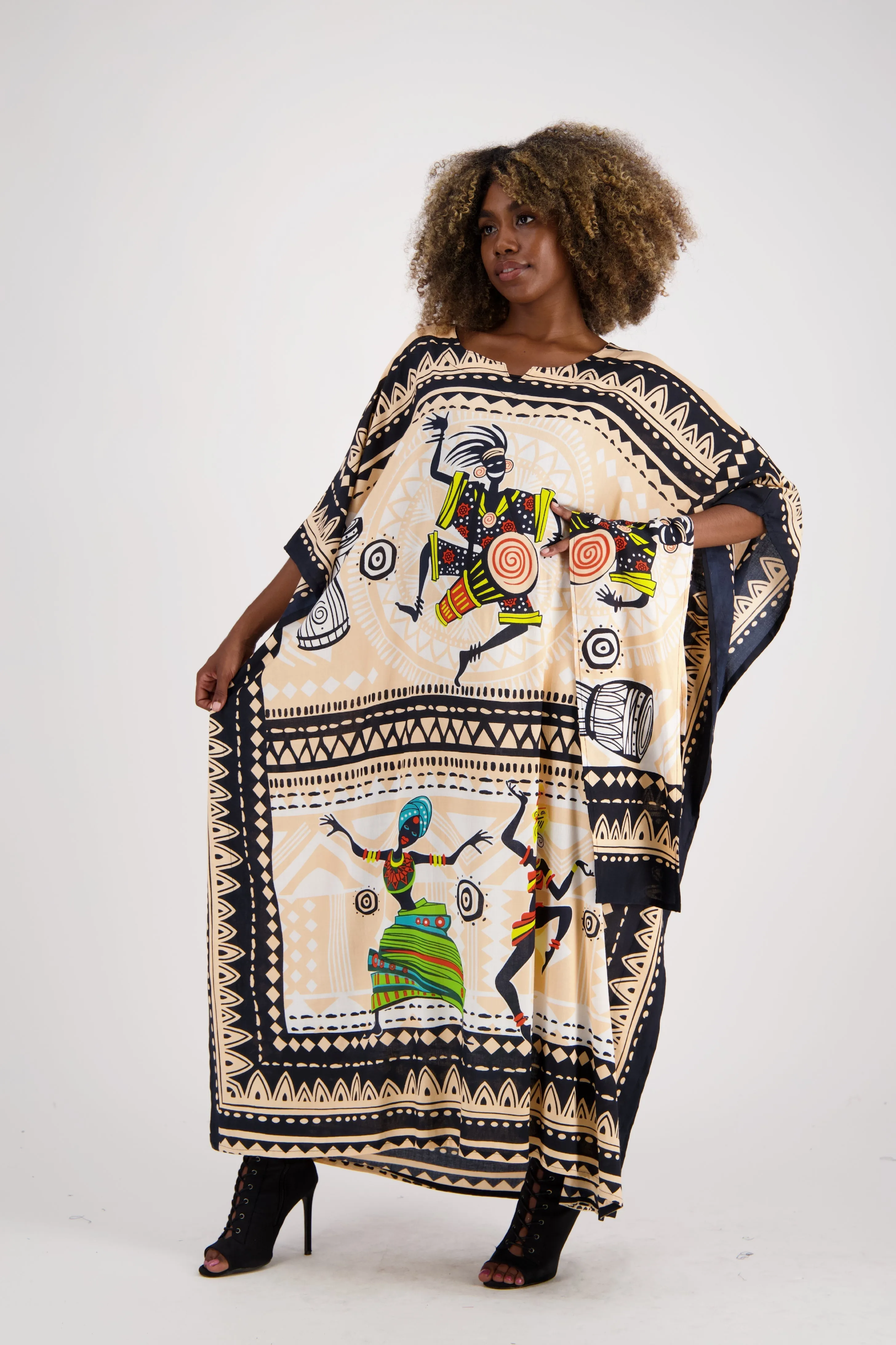 Tribal Print Kaftan KAF-1044
