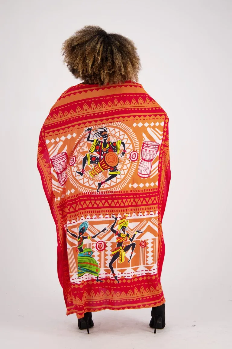 Tribal Print Kaftan KAF-1044