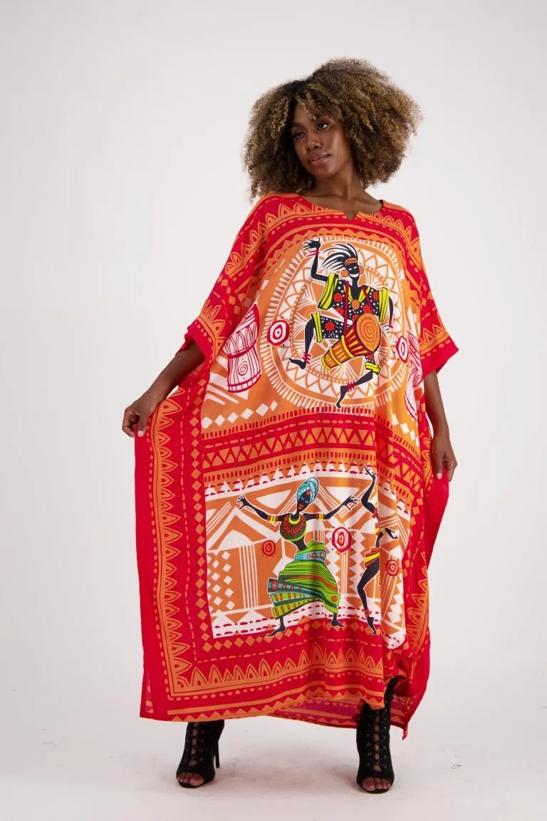 Tribal Print Kaftan KAF-1044