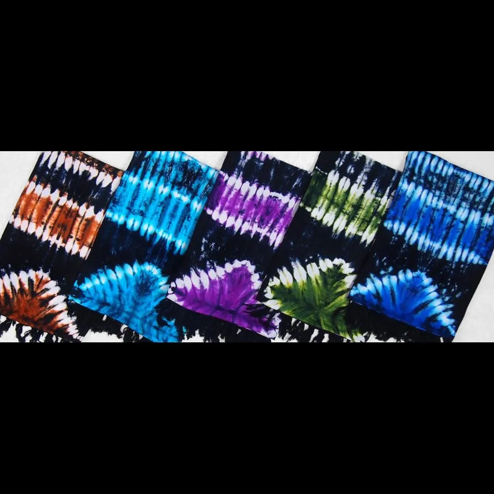 Tribal Tie-Dye Sarongs