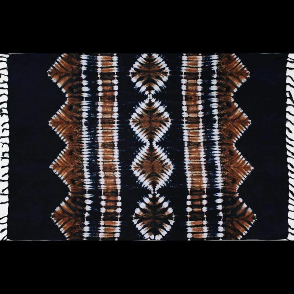 Tribal Tie-Dye Sarongs
