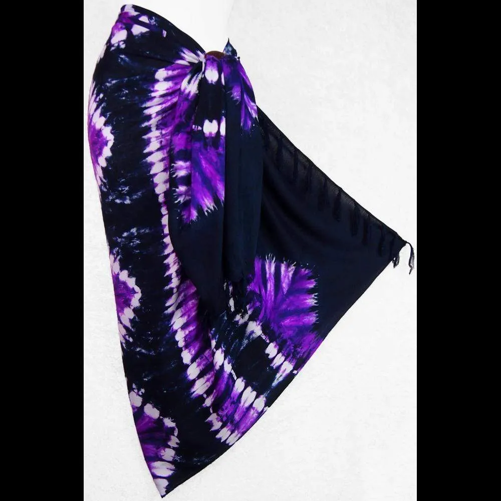 Tribal Tie-Dye Sarongs