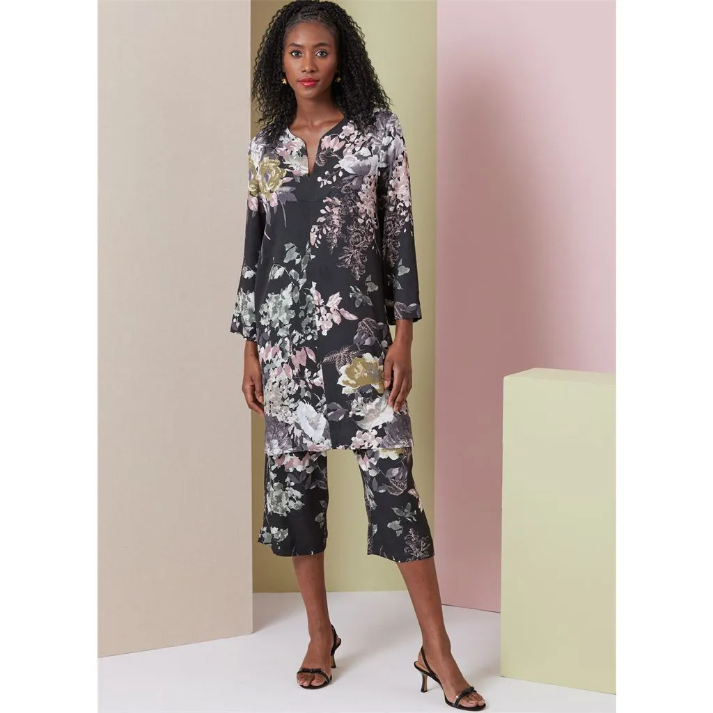 Vogue Pattern V2019 Misses' Lounge Sets by Marcy Tilton