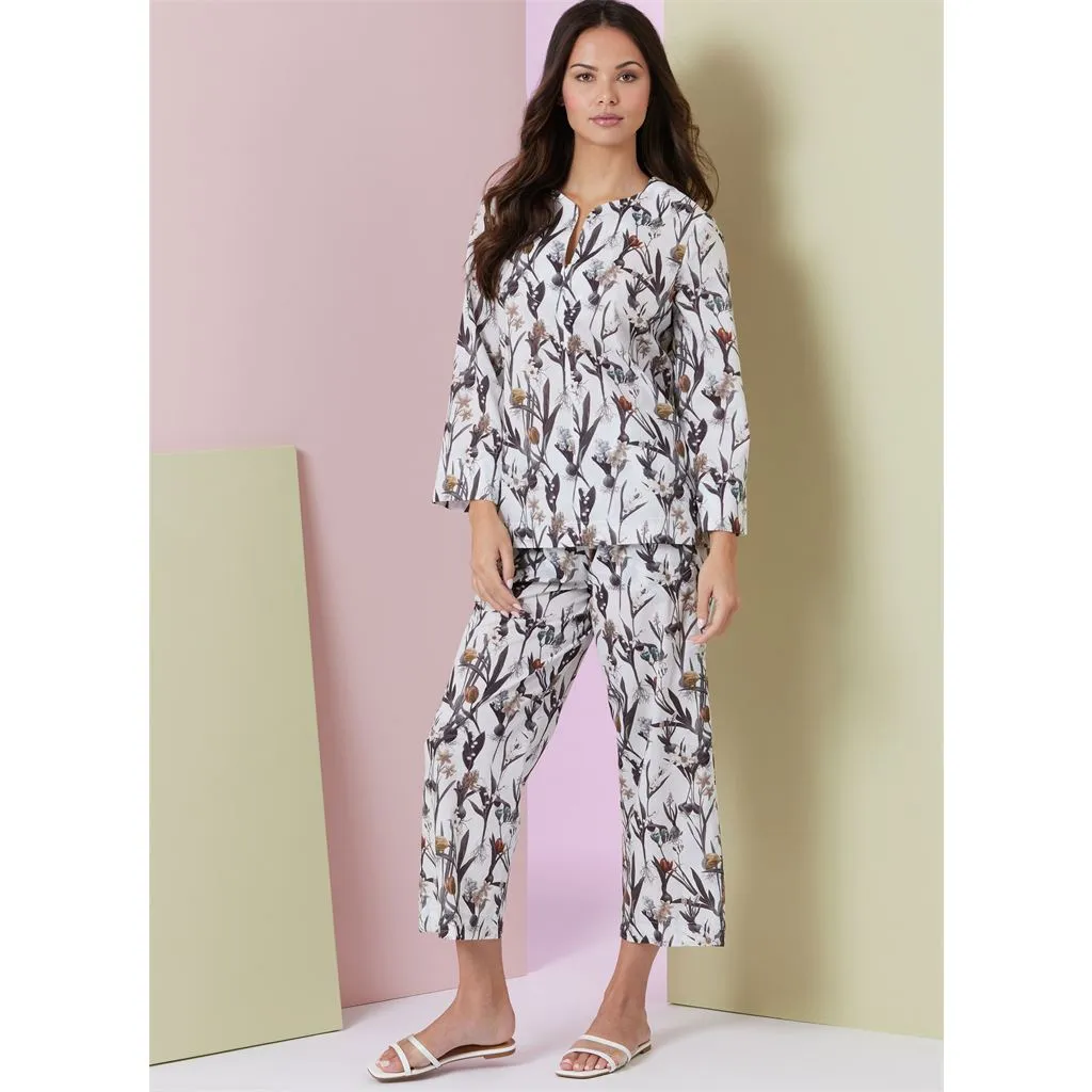 Vogue Pattern V2019 Misses' Lounge Sets by Marcy Tilton