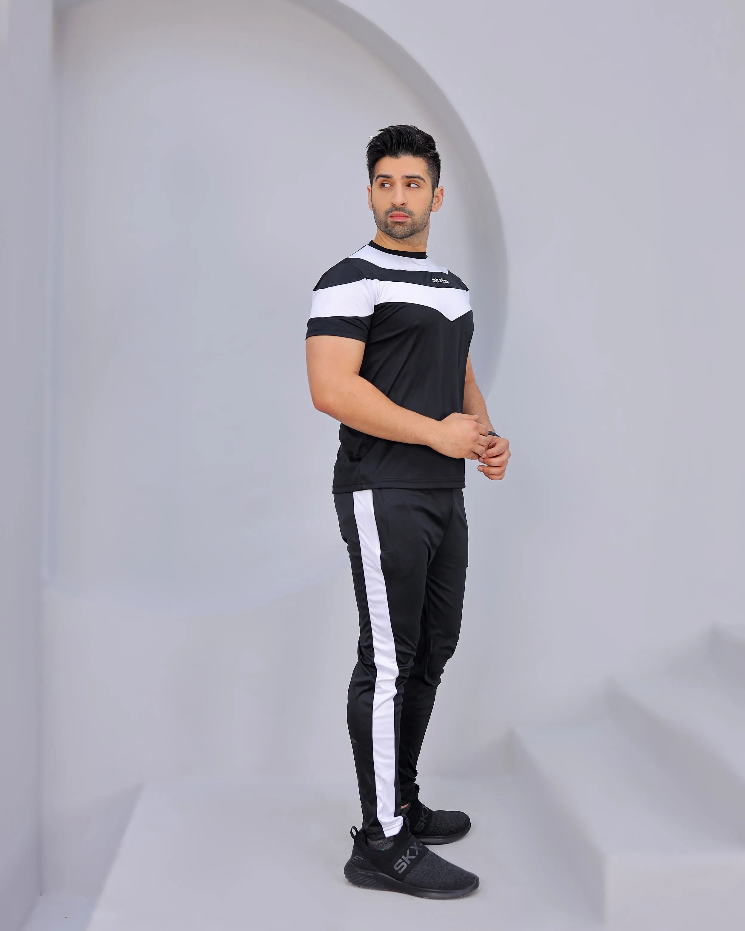 Walton - Black/White Dri-Fit