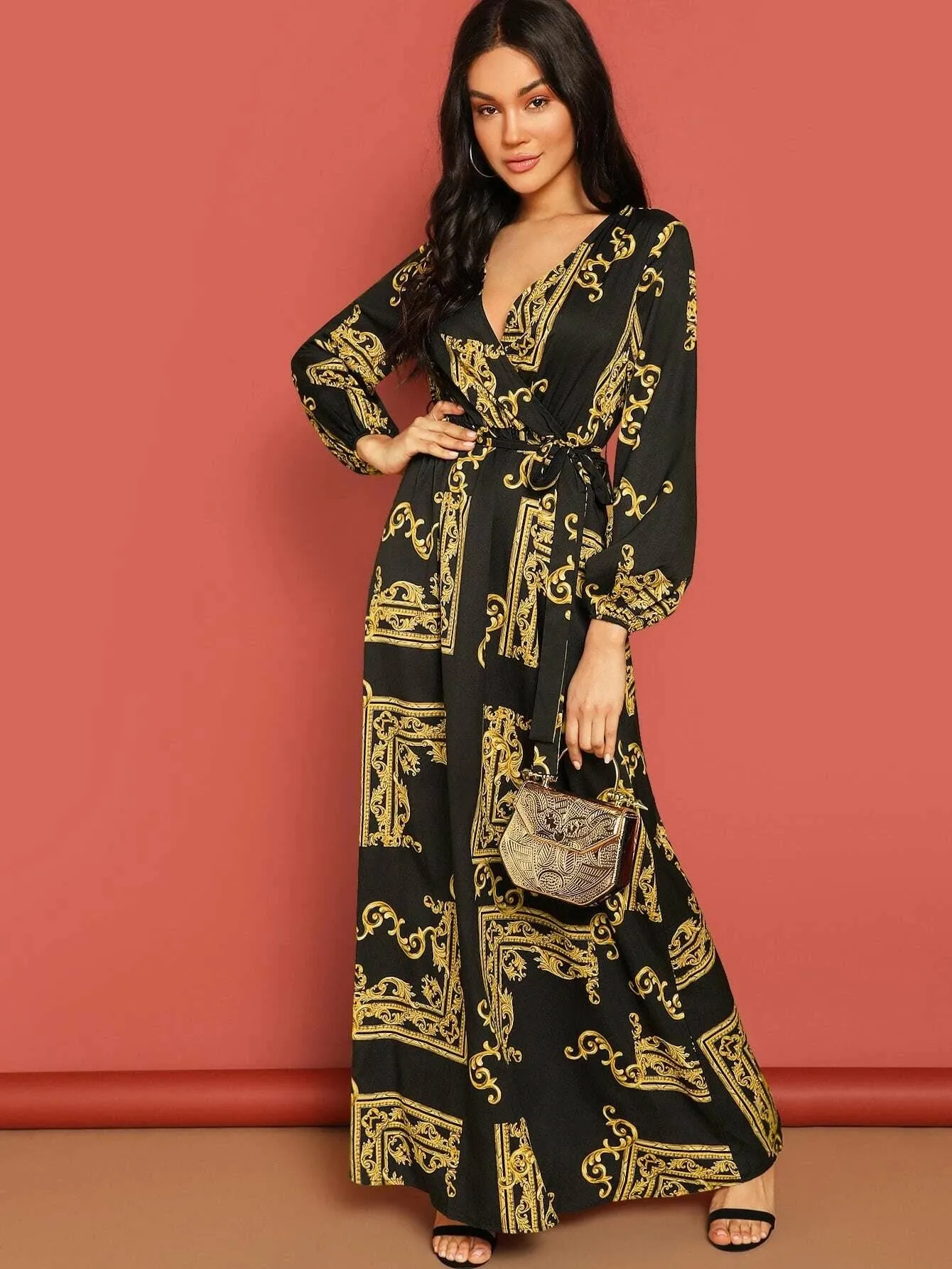 Women's BSY Linen Kaftans - BlackBeads