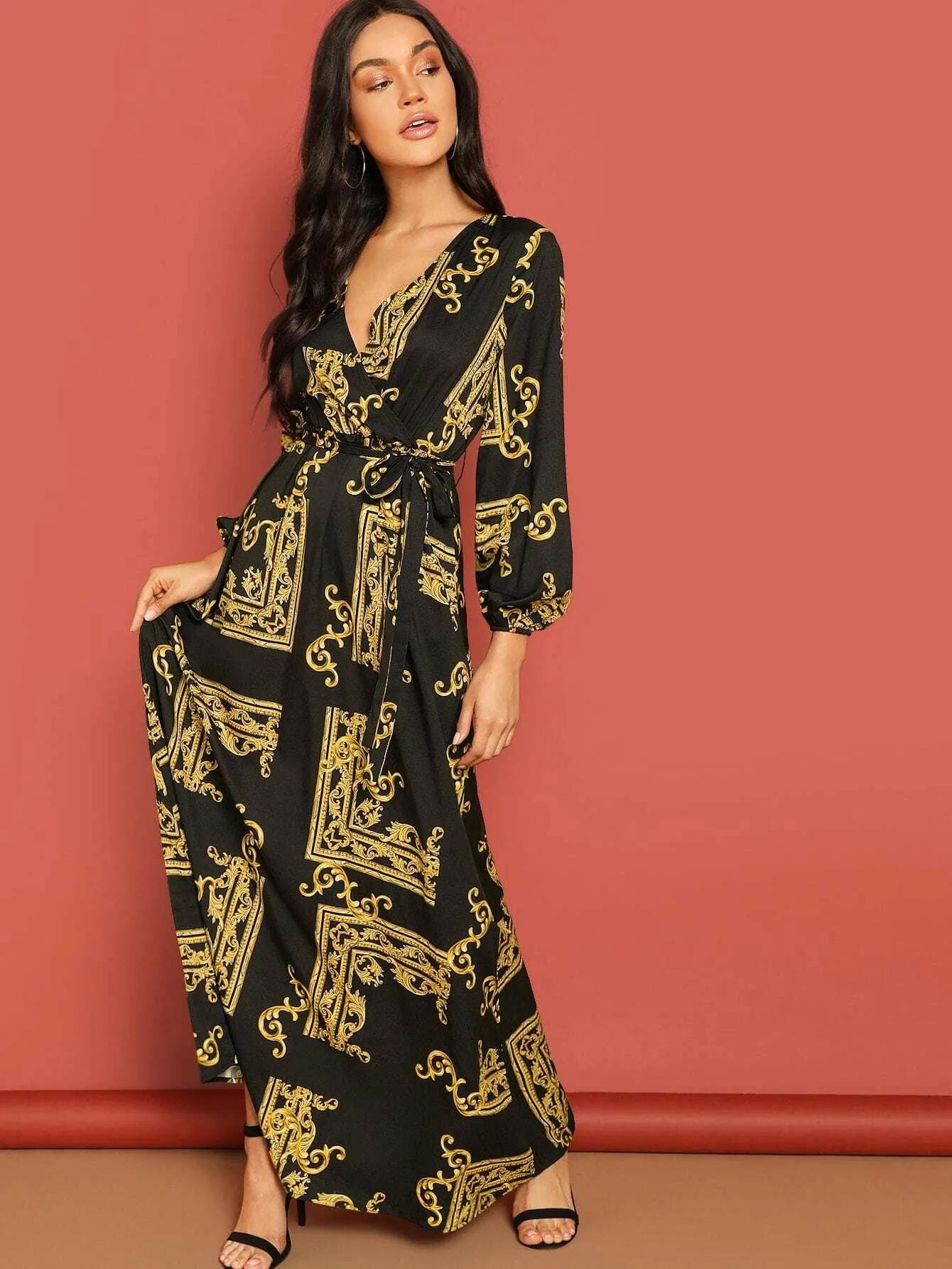 Women's BSY Linen Kaftans - BlackBeads