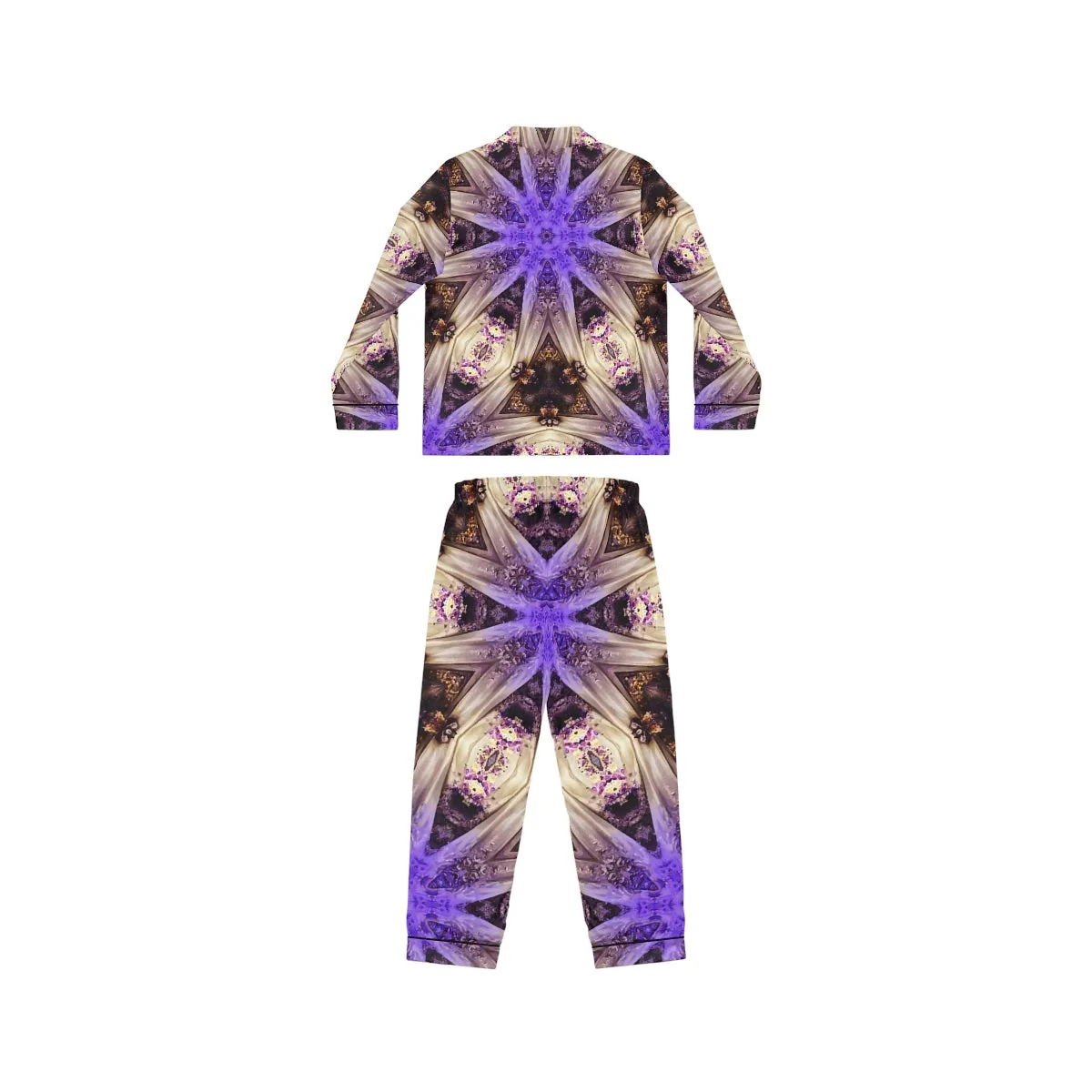 Women's Satin Pajamas (AOP)