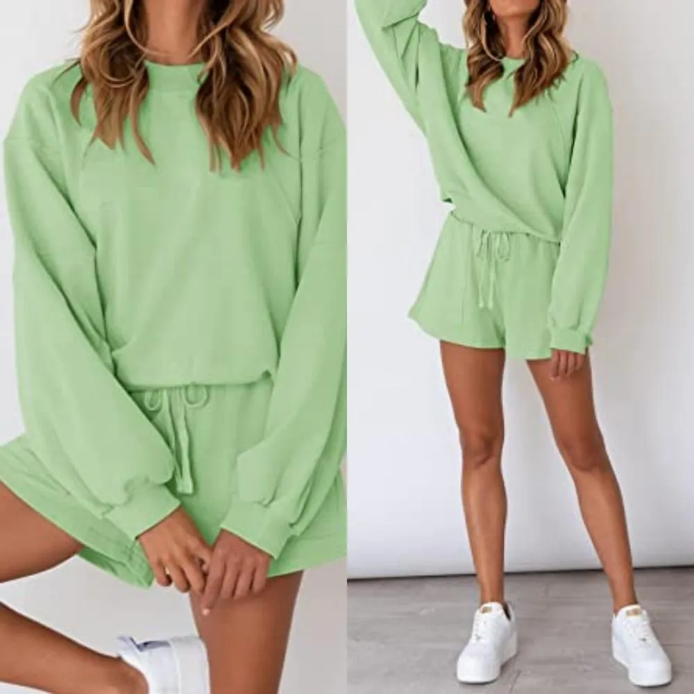 Women's Sleeve Oversized Lounge Sets