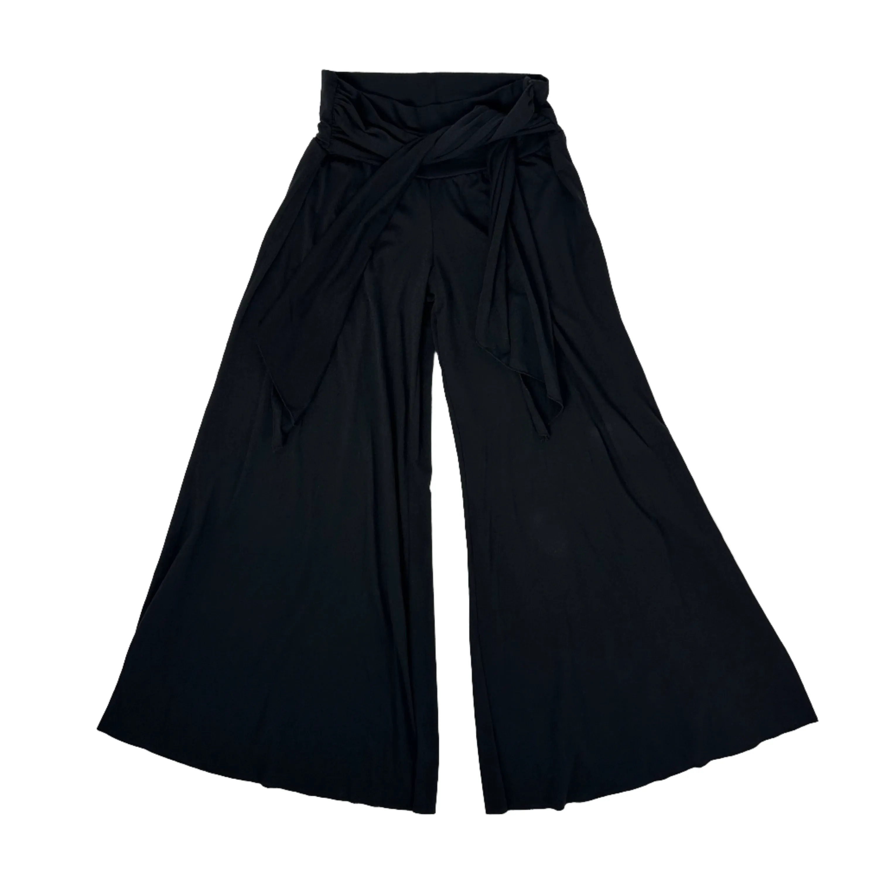 Y2K 00s Black Wide Leg Pants (S)