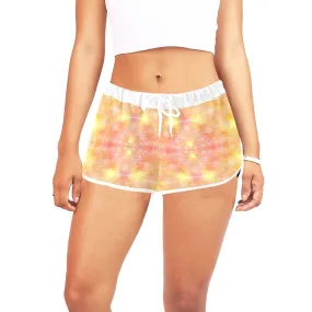 Yellow Love Drawstring Shorts up to 2 XL